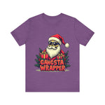 Gangsta Wrapper Sarcastic Christmas Tee