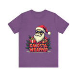 Gangsta Wrapper Sarcastic Christmas Tee