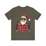 Gangsta Wrapper Sarcastic Christmas Tee