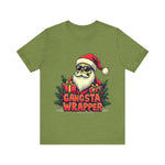 Gangsta Wrapper Sarcastic Christmas Tee