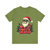 Gangsta Wrapper Sarcastic Christmas Tee