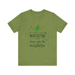 Mistletoe Kisses Christmas Tee - Festive & Funny Holiday Apparel