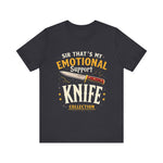 Emotional Support Knife Funny Graphic T-Shirt