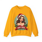 Funny Christmas Coquette Pin Up Girl Sweatshirt, Sarcastic Coquette Christmas Sweater