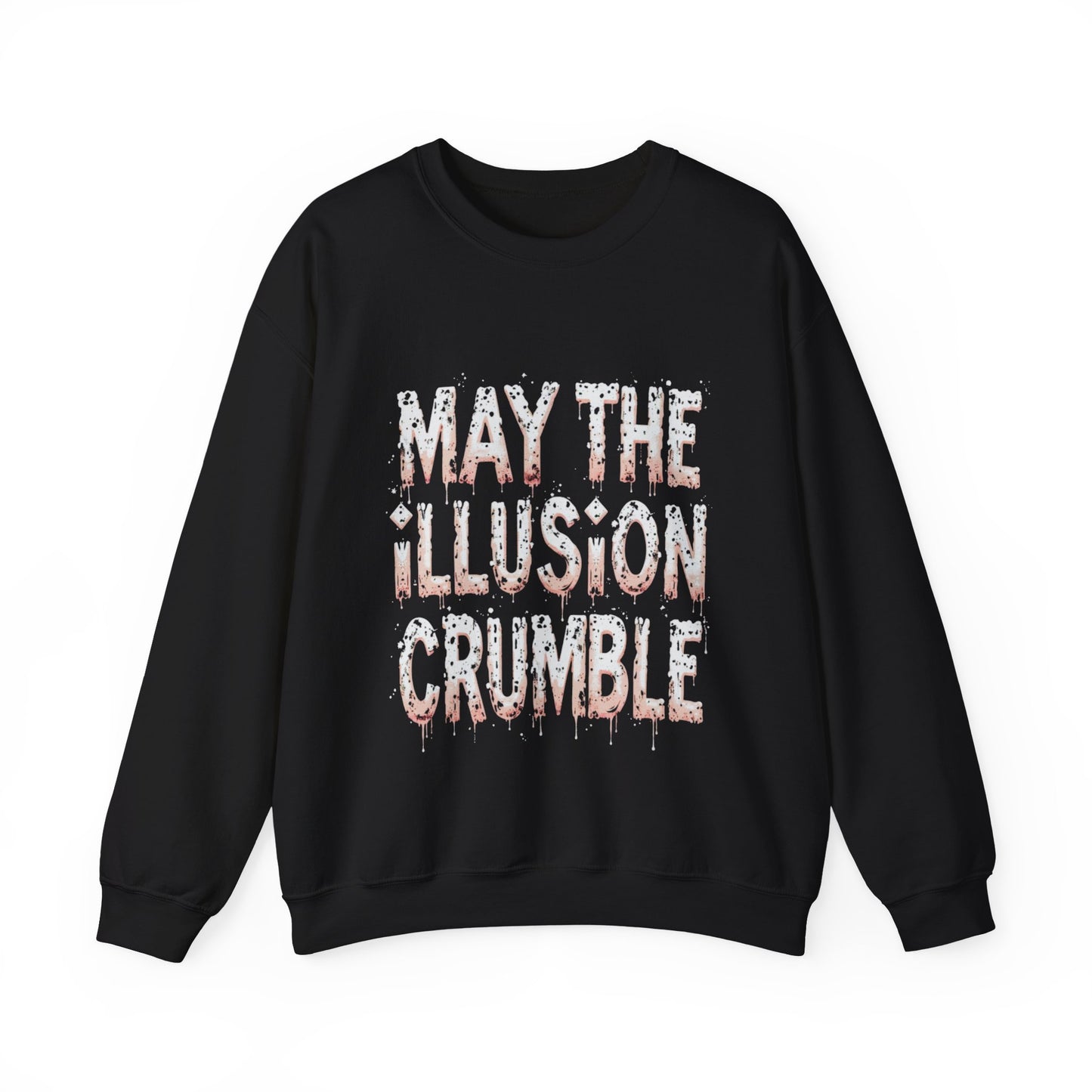May the Illusion Crumble Crewneck Sweatshirt