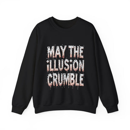 May the Illusion Crumble Crewneck Sweatshirt