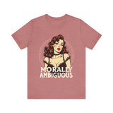 Morally Ambiguous Vintage Pinup Jersey Tee