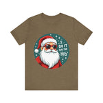 Sarcastic Santa T-Shirt, "I Do It For The Ho's" Christmas Tee,