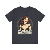 Morally Ambiguous Vintage Pinup Jersey Tee