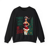 Whimsical Christmas Sweater - Funny 3 Wise Men Christmas Sweatshirt