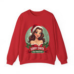 Funny Christmas Coquette Pin Up Girl Sweatshirt, Sarcastic Coquette Christmas Sweater