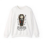 Funny Vampire Crewneck Sweatshirt - The Vibe I Bring to the Function