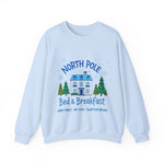 North Pole Bed & Breakfast Christmas Sweater - Cozy Holiday Sweatshirt