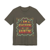 Hauntingly Bewildering T-Shirt, Spooky Vibes Unisex Tee