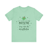 Mistletoe Kisses Christmas Tee - Festive & Funny Holiday Apparel