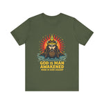 Spiritual Awakening Tee - God is Man Awakened
