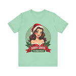 Funny Christmas Pin Up Girl T-Shirt - Sarcastic Coquette Tee