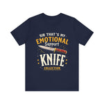 Emotional Support Knife Funny Graphic T-Shirt