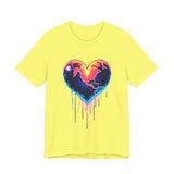 Cosmic Heart T-Shirt: Love & Space Graphic Tee