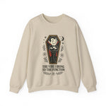 Funny Vampire Crewneck Sweatshirt - The Vibe I Bring to the Function