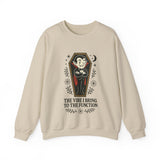 Funny Vampire Crewneck Sweatshirt - The Vibe I Bring to the Function