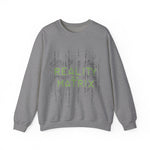 Matrix-Inspired Crewneck Sweatshirt - Reality is a Matrix Sweater