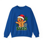 Let's Get Baked Funny Christmas Sweater, Funny Holiday Gingerbread Man Sweatshirt, Cannabis Humor Clothing