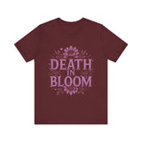 Death in Bloom Boho Floral Unisex Tee