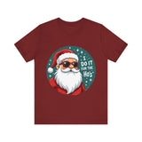 Sarcastic Santa T-Shirt, "I Do It For The Ho's" Christmas Tee,