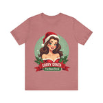 Funny Christmas Pin Up Girl T-Shirt - Sarcastic Coquette Tee