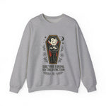 Funny Vampire Crewneck Sweatshirt - The Vibe I Bring to the Function