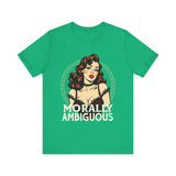 Morally Ambiguous Vintage Pinup Jersey Tee
