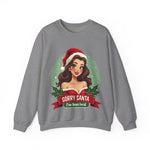 Funny Christmas Coquette Pin Up Girl Sweatshirt, Sarcastic Coquette Christmas Sweater