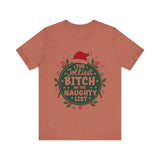 Jolliest Bit*h On The Naughty List Tee