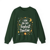 Cosmic Starry Night Inspiration Crewneck Sweatshirt