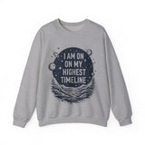 Cosmic Inspiration Crewneck Sweatshirt