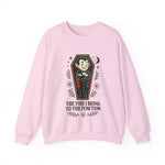 Funny Vampire Crewneck Sweatshirt - The Vibe I Bring to the Function