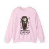Funny Vampire Crewneck Sweatshirt - The Vibe I Bring to the Function