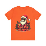 Gangsta Wrapper Sarcastic Christmas Tee