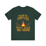 Follow the Fireflies Unisex Jersey Tee