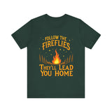 Follow the Fireflies Unisex Jersey Tee
