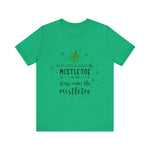 Mistletoe Kisses Christmas Tee - Festive & Funny Holiday Apparel