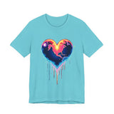 Cosmic Heart T-Shirt: Love & Space Graphic Tee