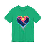 Cosmic Heart T-Shirt: Love & Space Graphic Tee