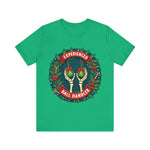 Experienced Ball Handler Funny Christmas T-Shirt: Gothic Christmas Humor Tee