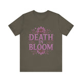 Death in Bloom Boho Floral Unisex Tee