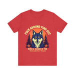 Sarcastic FAFO Wolf Tee