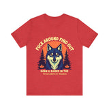 Sarcastic FAFO Wolf Tee