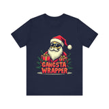 Gangsta Wrapper Sarcastic Christmas Tee