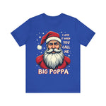 Sarcastic "I Love It When You Call Me Big Poppa" Santa Tee